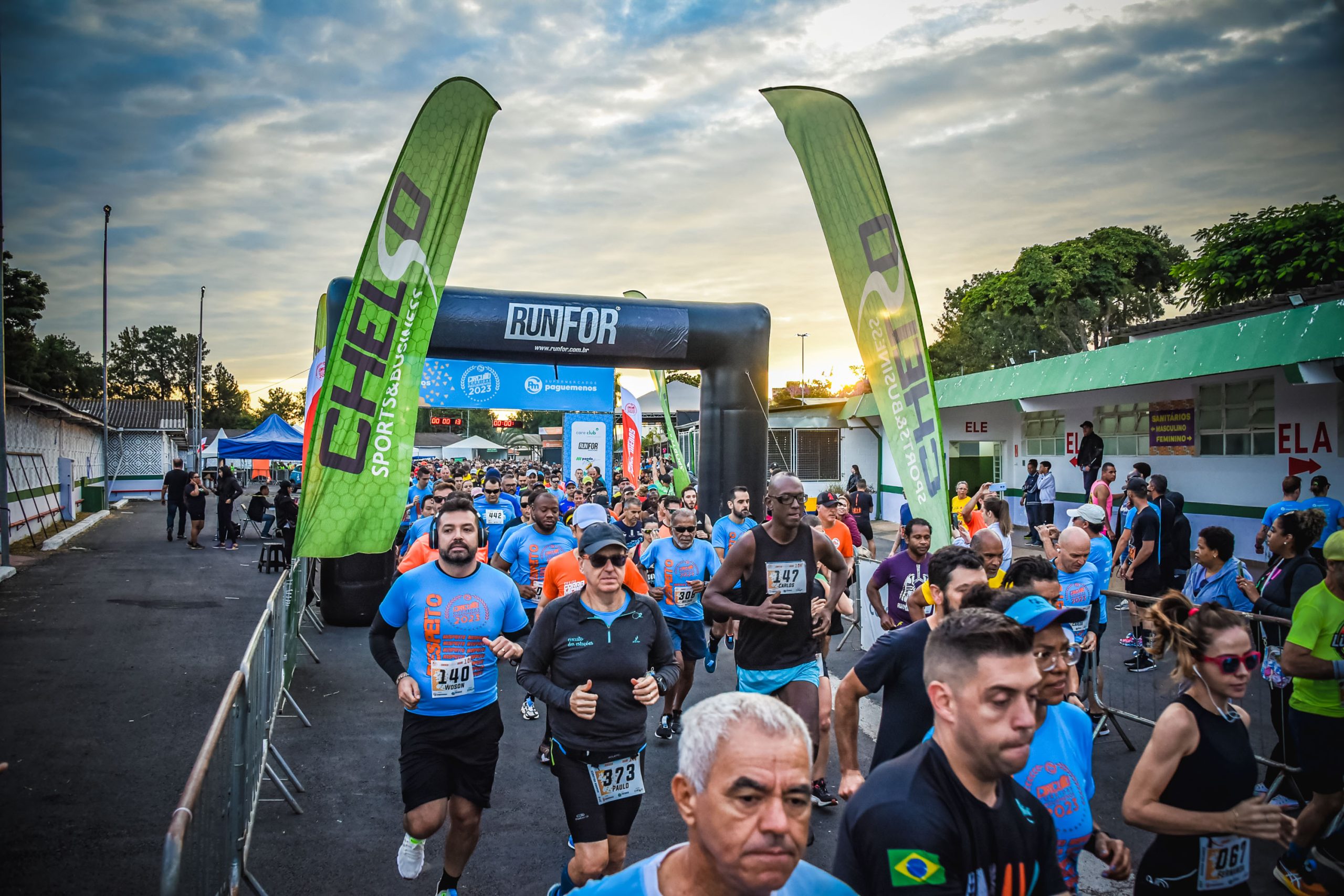 Notícia - Equipe de Atletismo de Agudos participa da Corrida